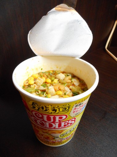 カップヌードルXO醤海鮮味（香港）