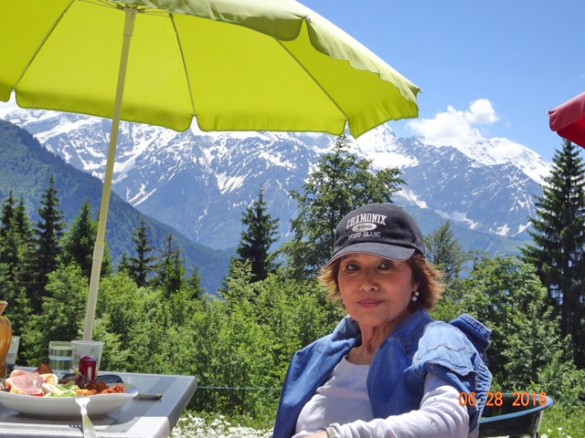 毎年訪れるフランスのリゾート地、シャモニーで 毎年訪れるフランスのリゾート地、シャモニーで