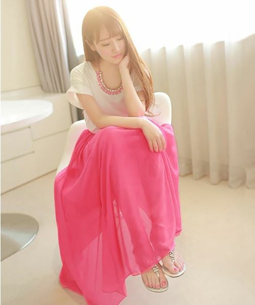 zozotownロングスカート