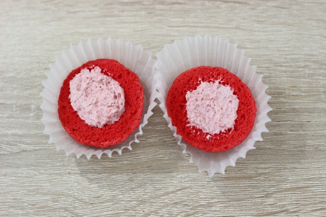 マカロンを開いたところ