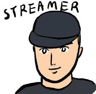 ストリーマーコーヒー男子