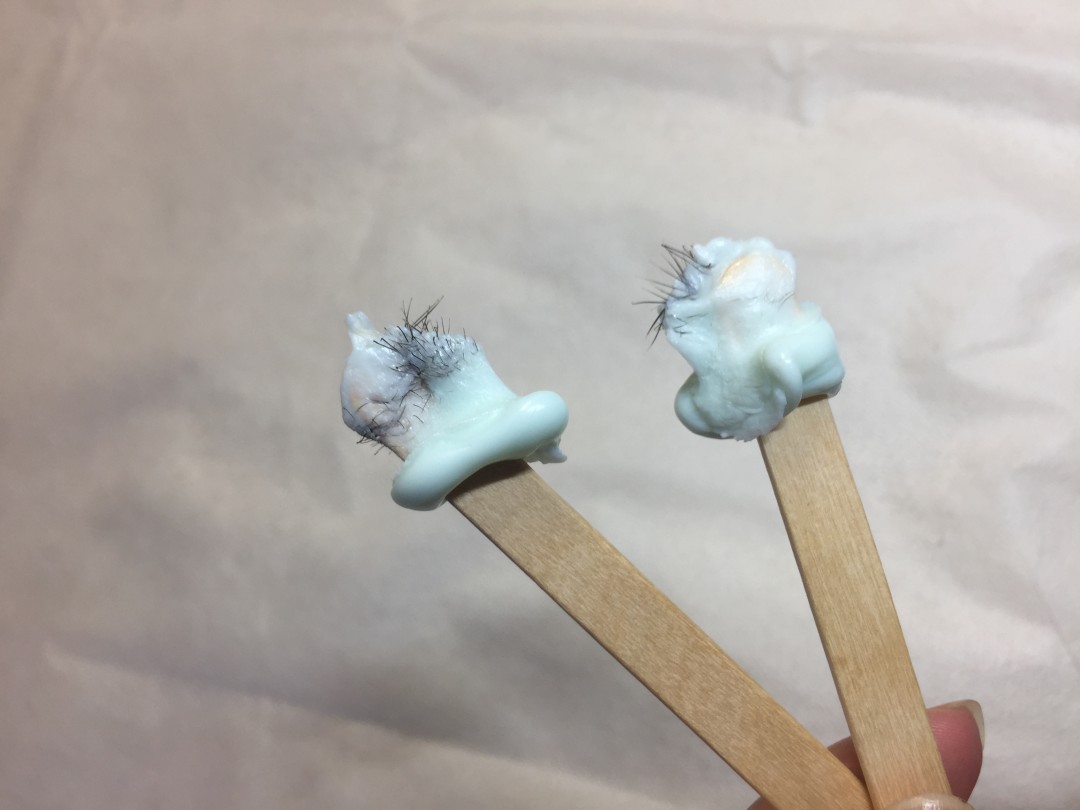 鼻毛ブラジリアンワックス、使用後