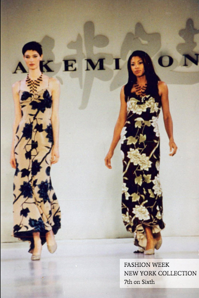 NYコレクションでのショー