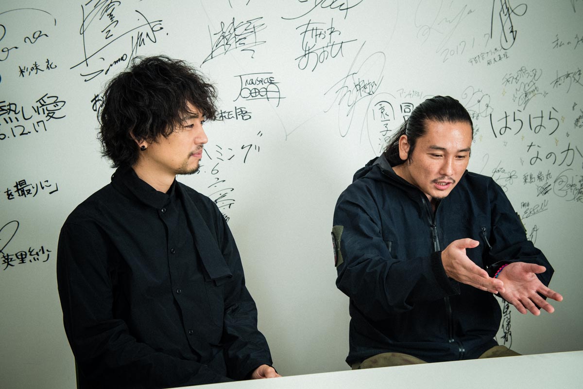 斎藤工さんとTAK∴さん