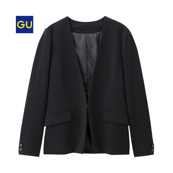 GUノーカラージャケット