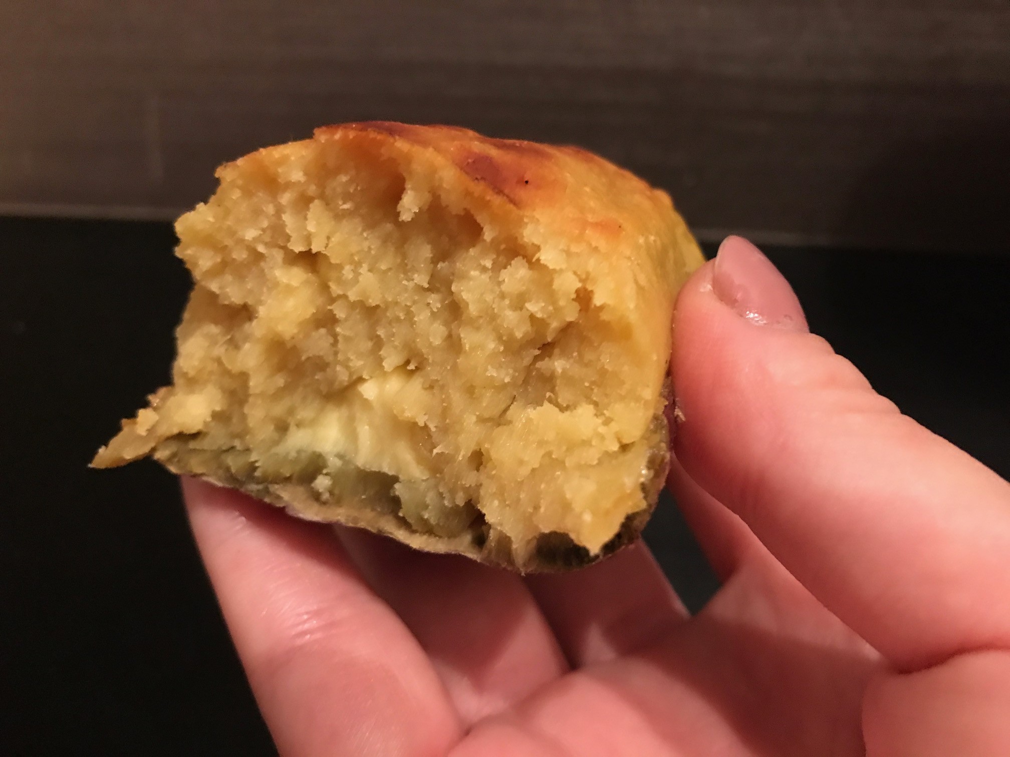 窯焼きポテト断面