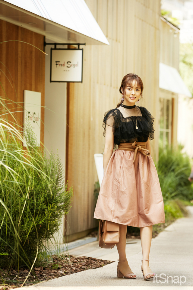 ママモデル、プロデューサー・板橋瑠美サン(164cm)