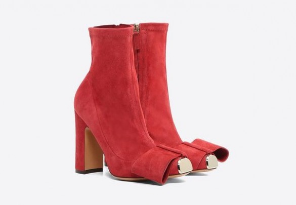 「ブーティ リボンディテール 」