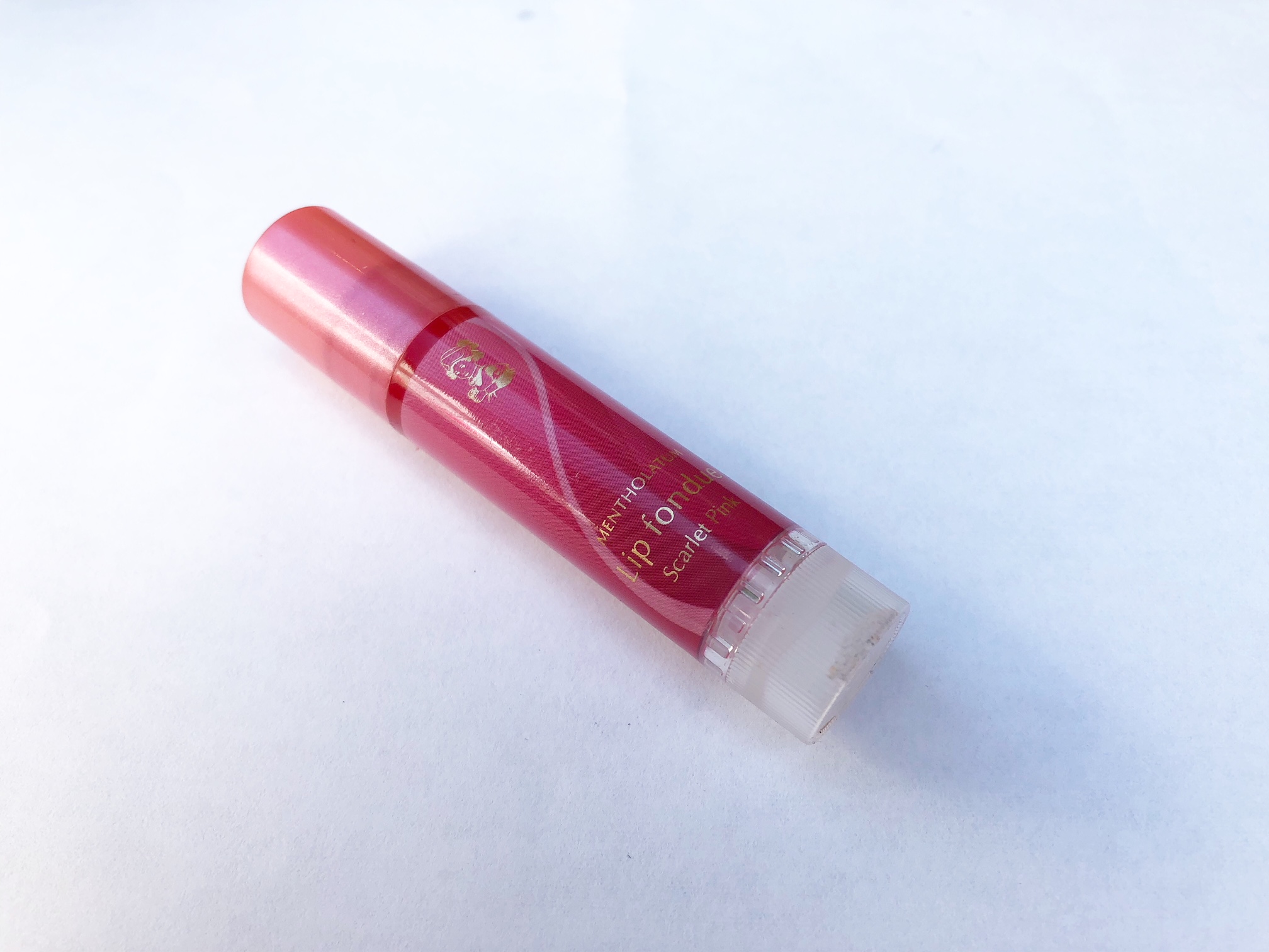メンソレータム【リップフォンデュ スカーレットピンク】