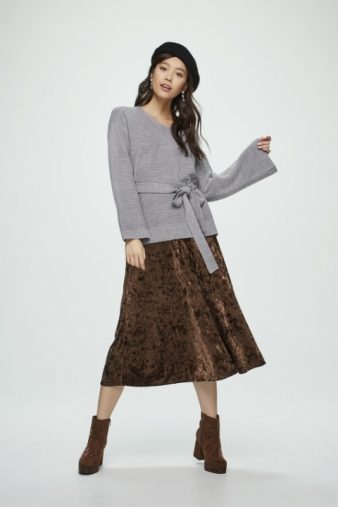 ガーターウエストタイチュニック