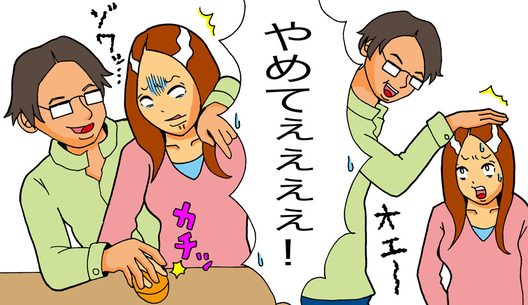 セクハラ同僚ボディタッチ