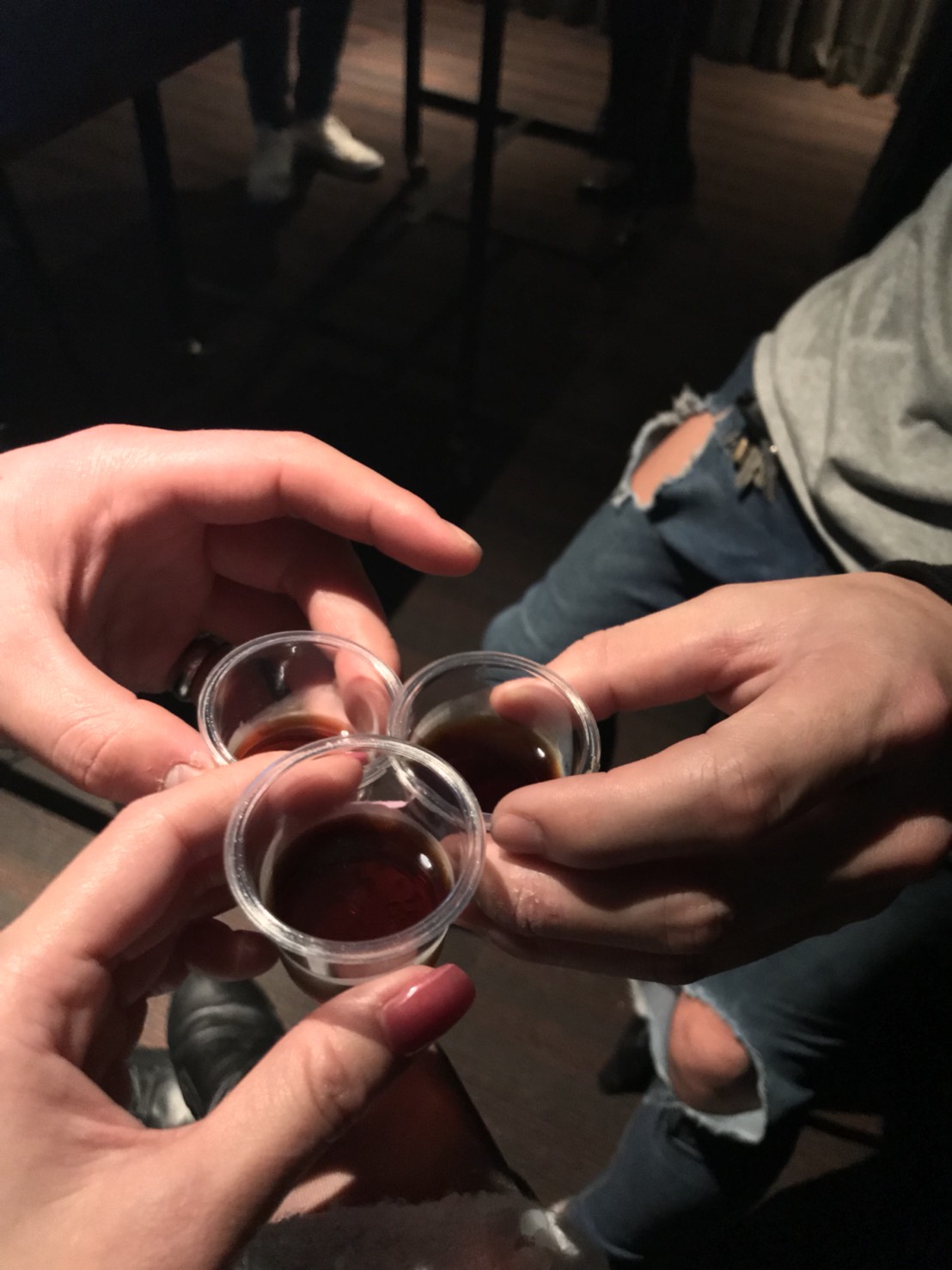 イエガーで乾杯！