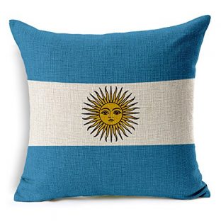 アルゼンチンの旗のクッションカバー アルゼンチンの旗のクッションカバー