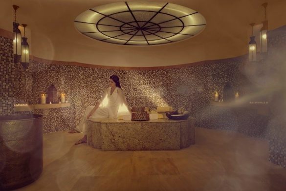 パレスダウンタウンホテルはメニュー豊富で肌質チェックも受けられる　写真／The Palace Downtown Dubai