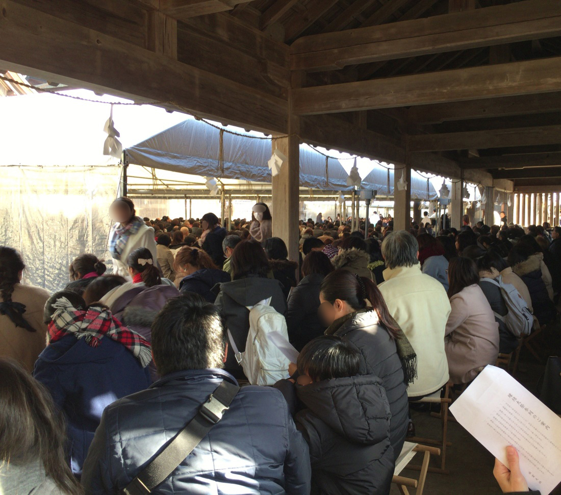 出雲大社　縁結大祭　御本殿