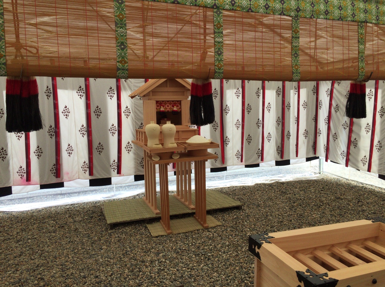 出雲大社　神在祭　龍蛇神参拝所