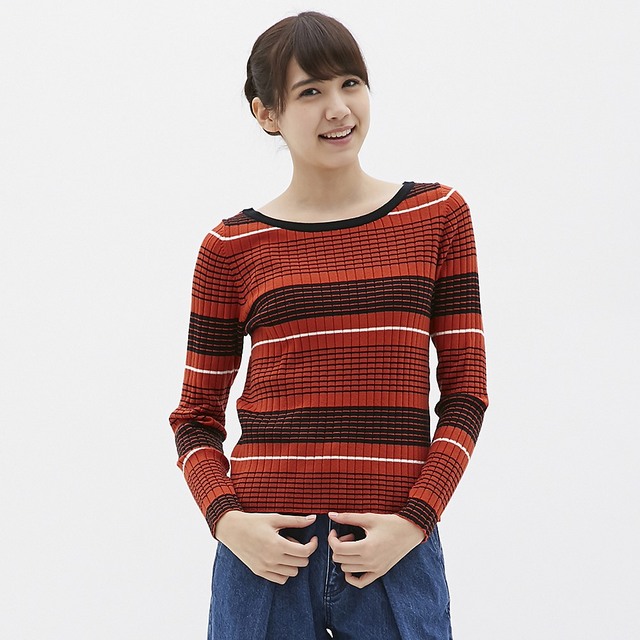 マルチボーダーセーター