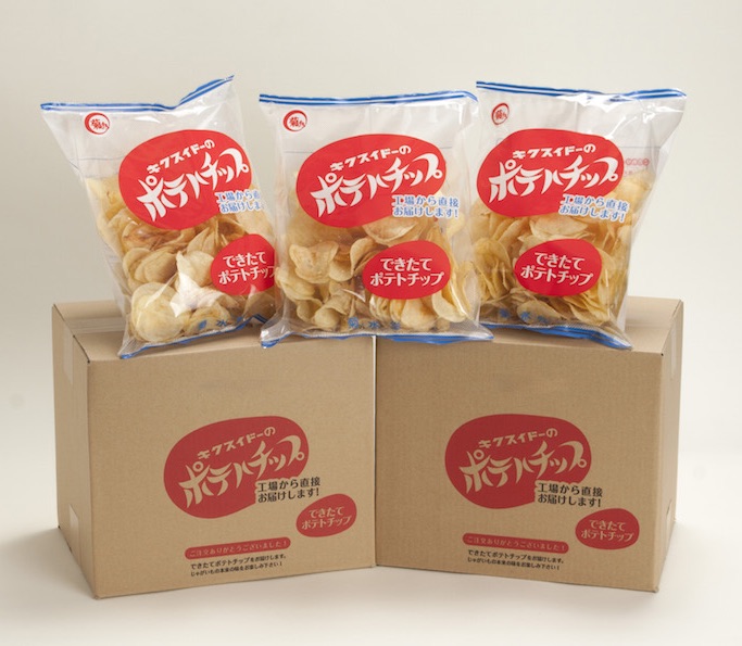 菊水堂の「できたてポテトチップ