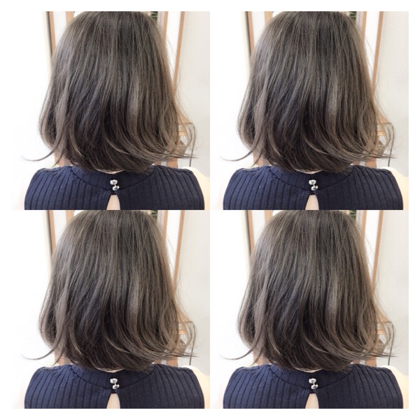 7レベルのアッシュグレー