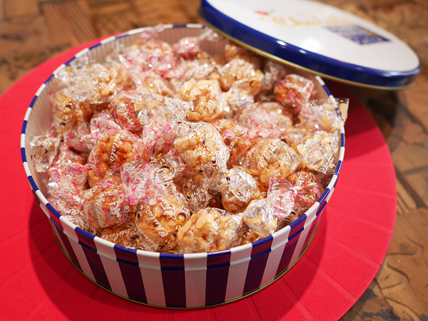 常盤堂　雷おこし本舗「チュララ」ミックス缶