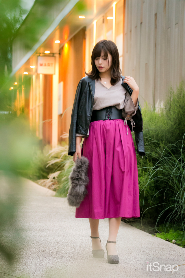 石倉侑芽サン・フリーモデル 24歳 (160cm)