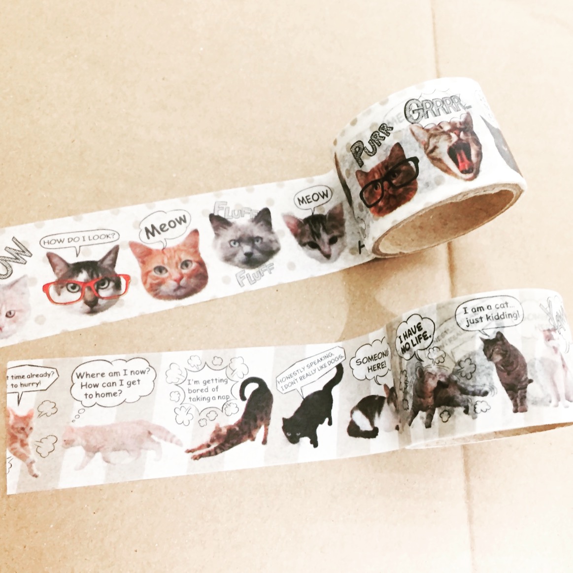 猫のマスキングテープ