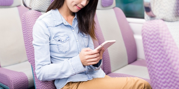 背もたれ＆スマホ