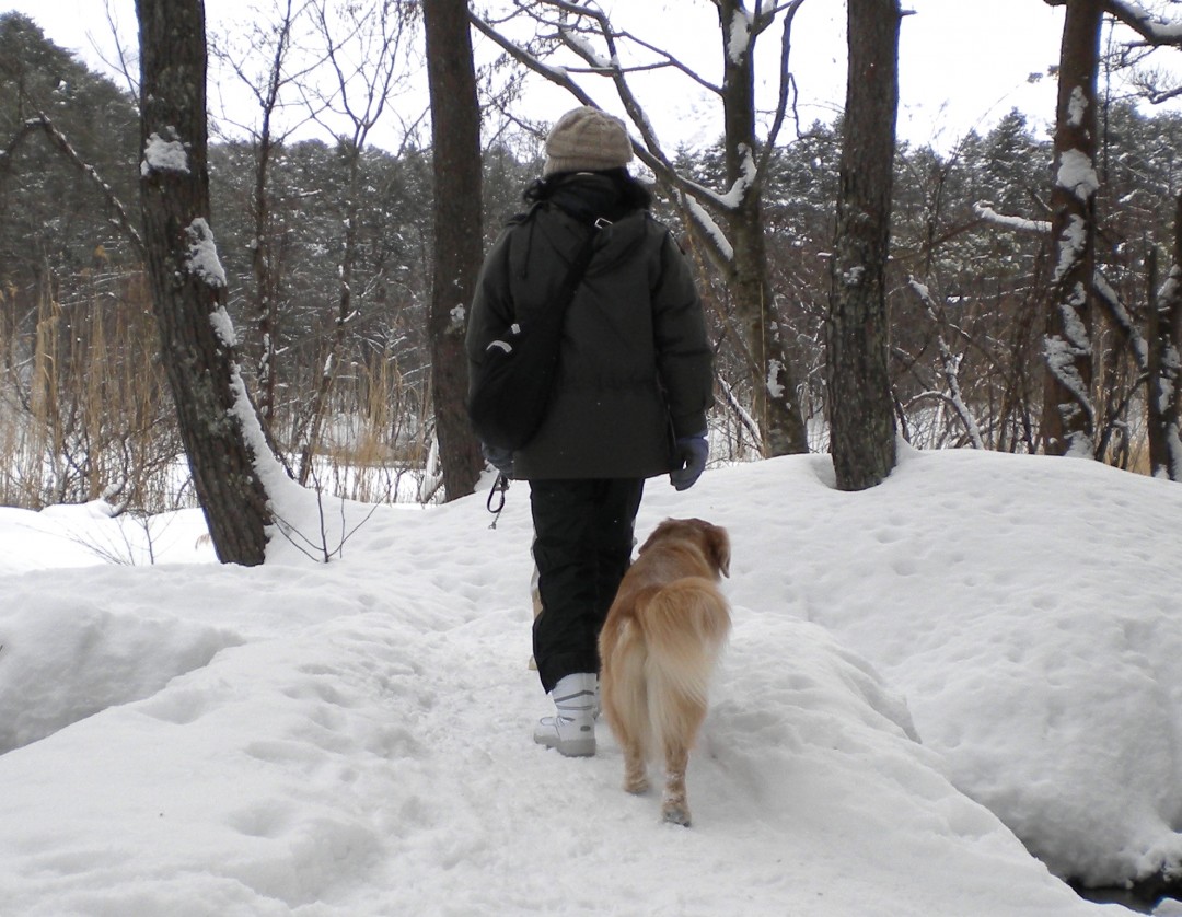 ケフィとどこまでも一緒に…