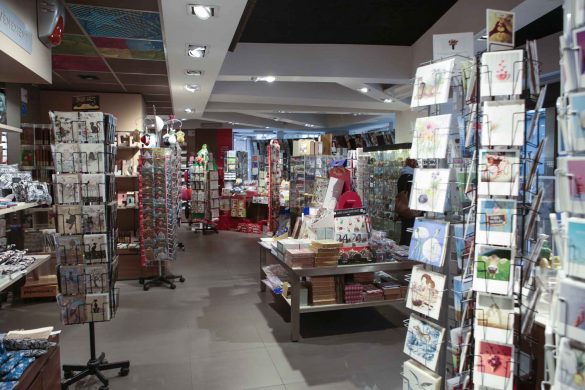 ル・キャレ・ダンクルの店内