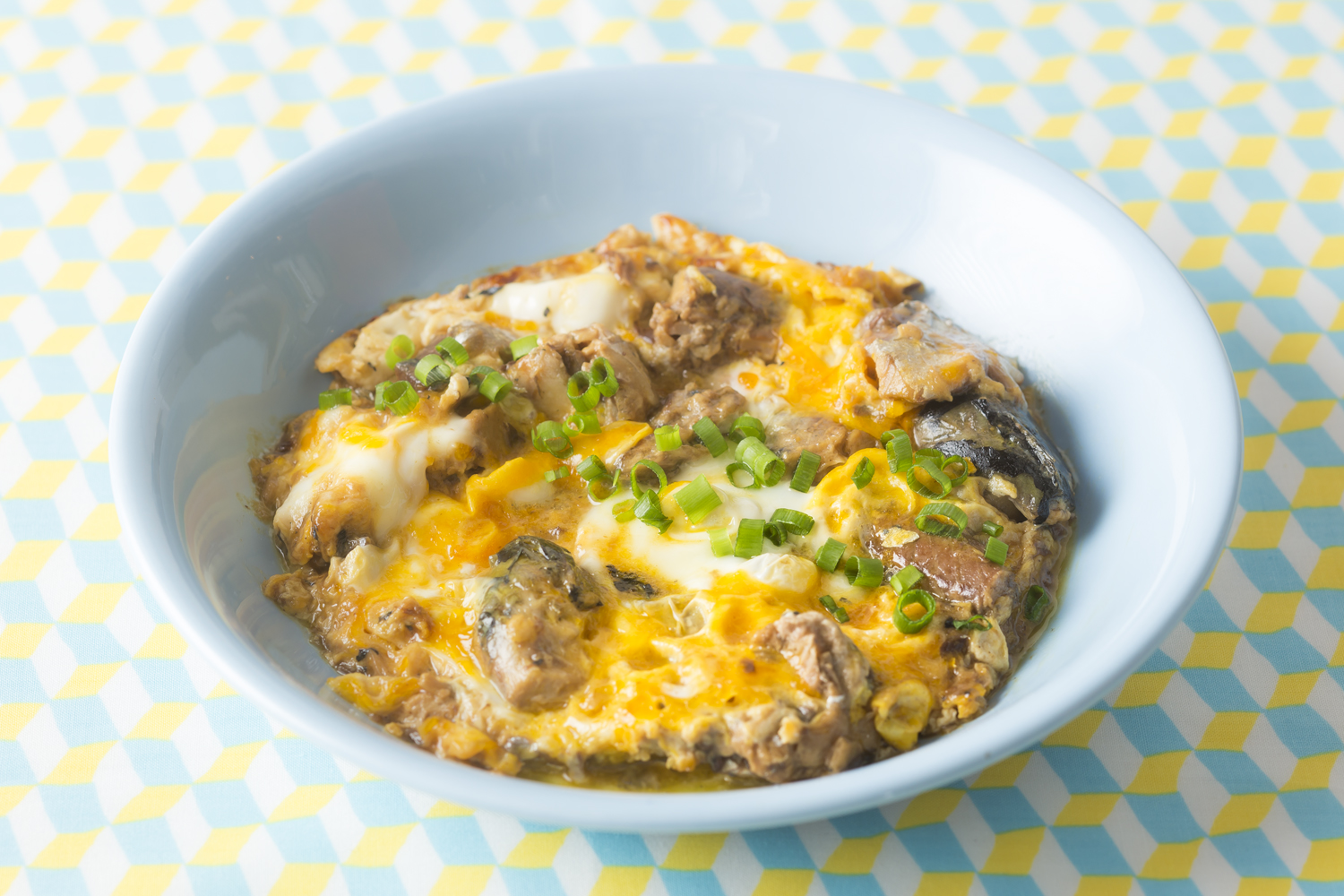 サバ缶の卵とじ