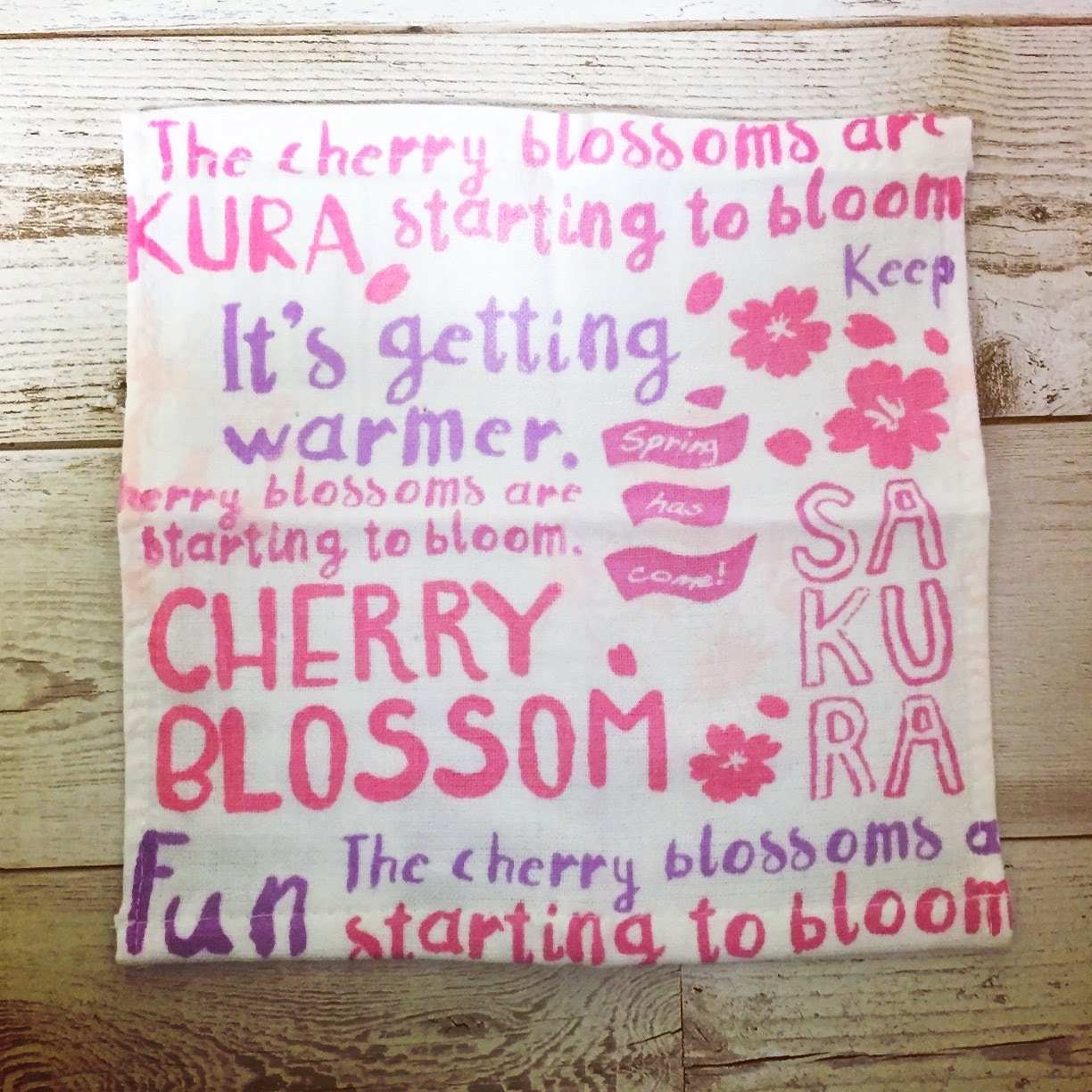 ガーゼハンカチ