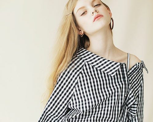 2WAYワンショルボリューム袖シャツ