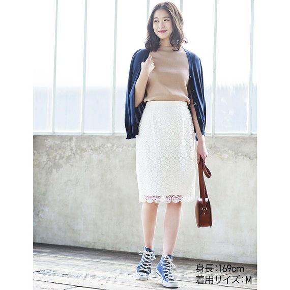 リブボートネックT