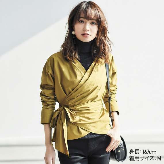 カシュクールブラウス