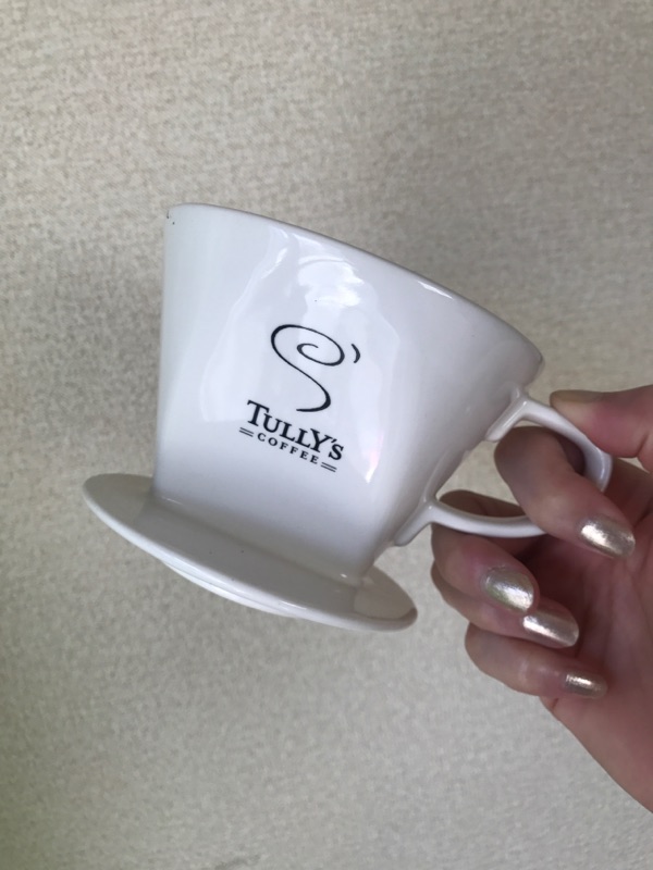 お土産の陶器のドリッパー