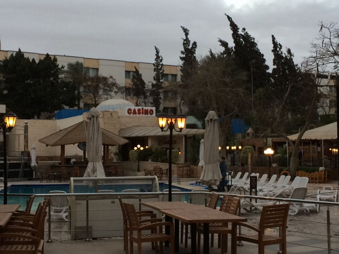 カイロ（乗り継ぎ客用の無料ホテル）