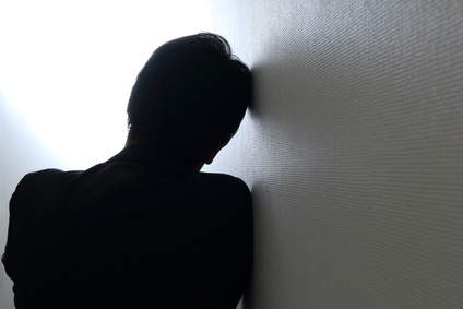 落ち込むビジネスマン