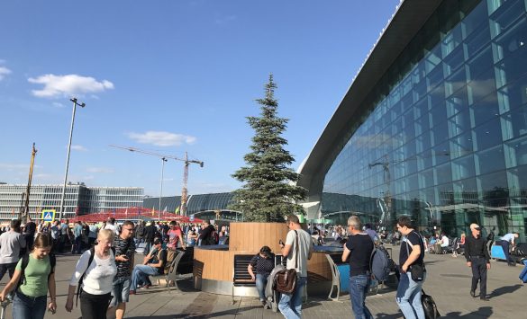 モスクワの空港