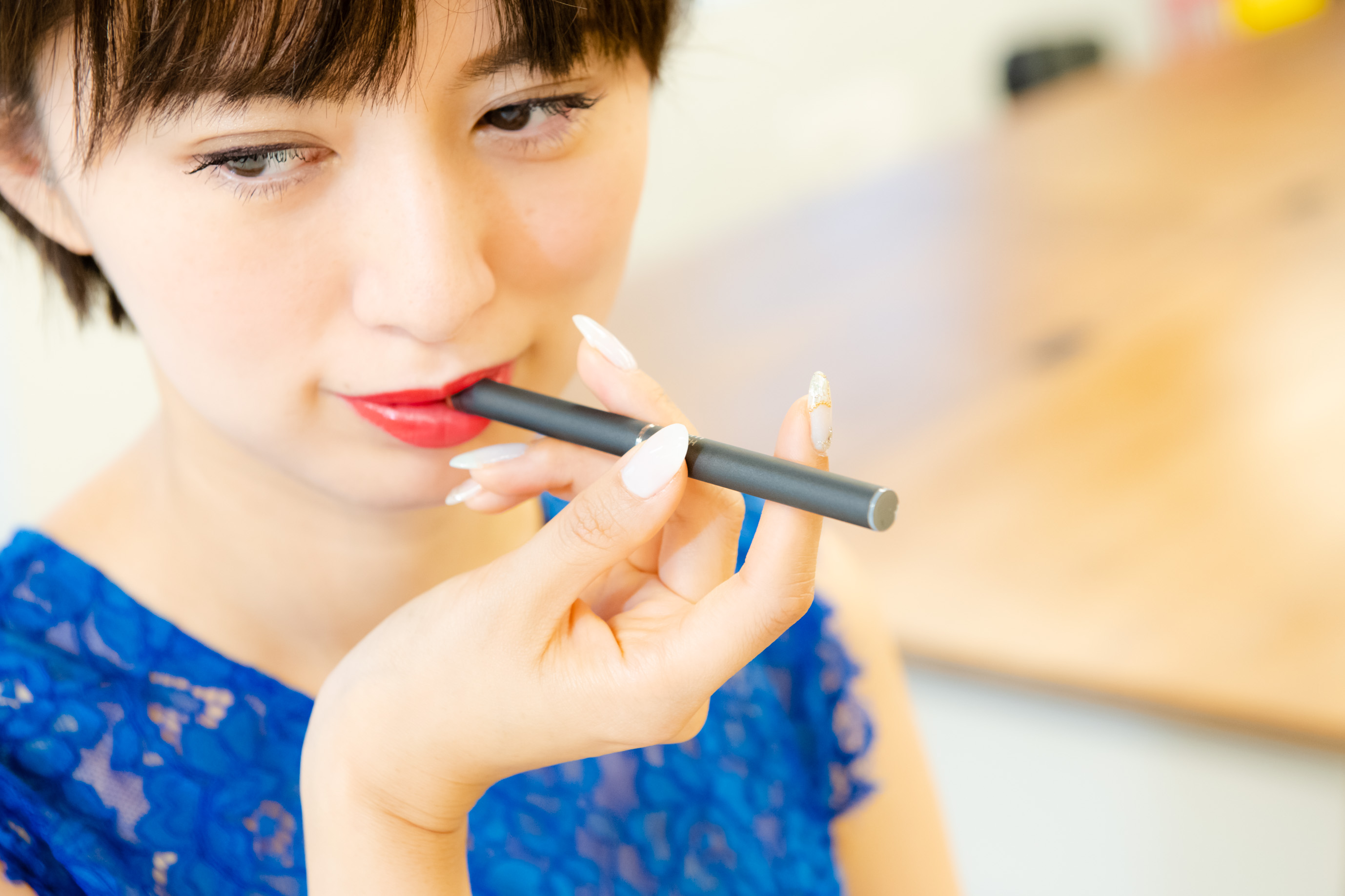 長いものならキセル持ちでもOK