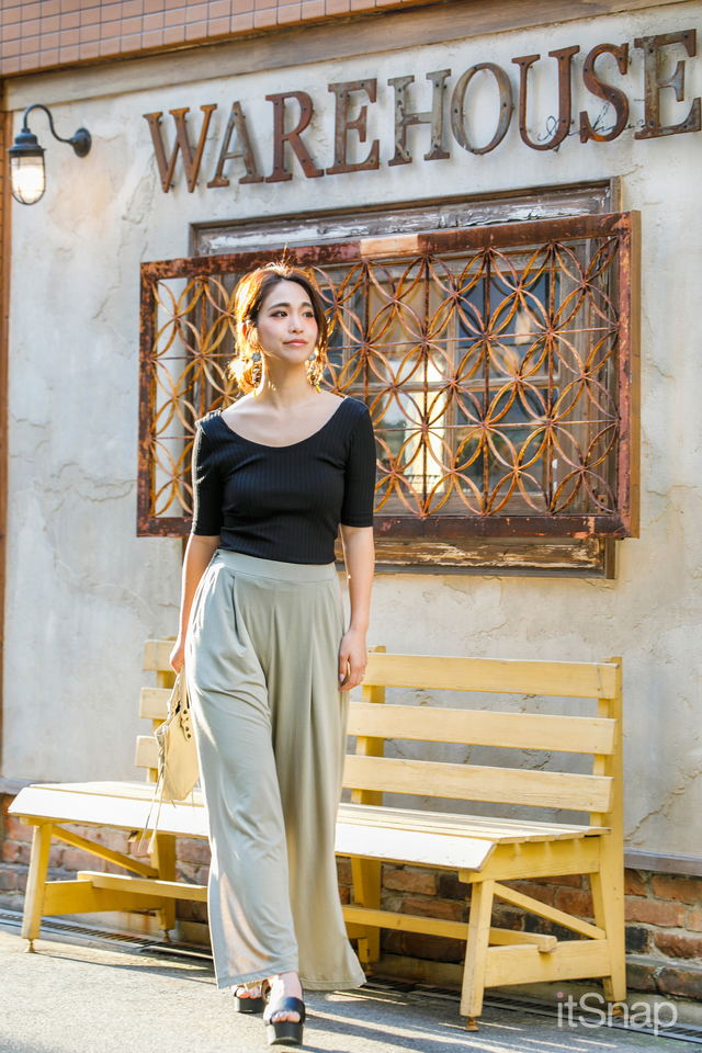 モデル・藤森マリナさん(166cm)