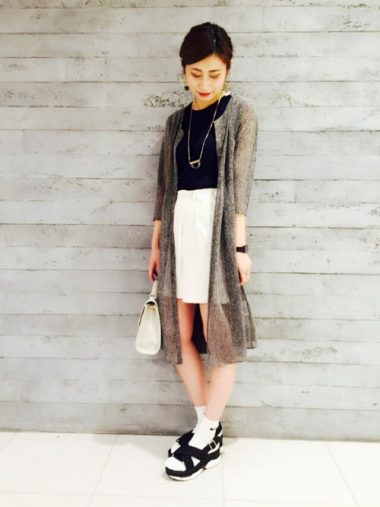 ショートパンツ+スカート