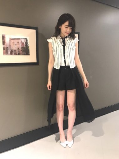 ショートパンツ+スカート