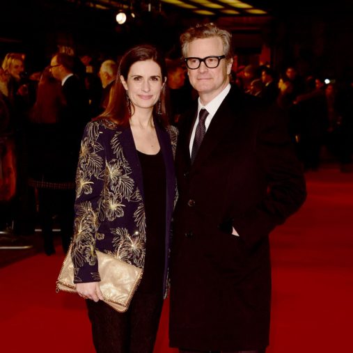 コリン・ファースと妻リヴィア