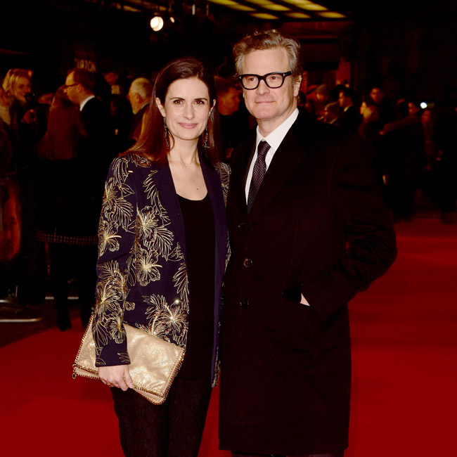 コリン・ファースと妻リヴィア