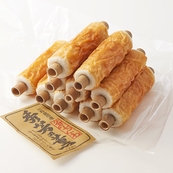 竹ちくわ紙包10本950円（税込）