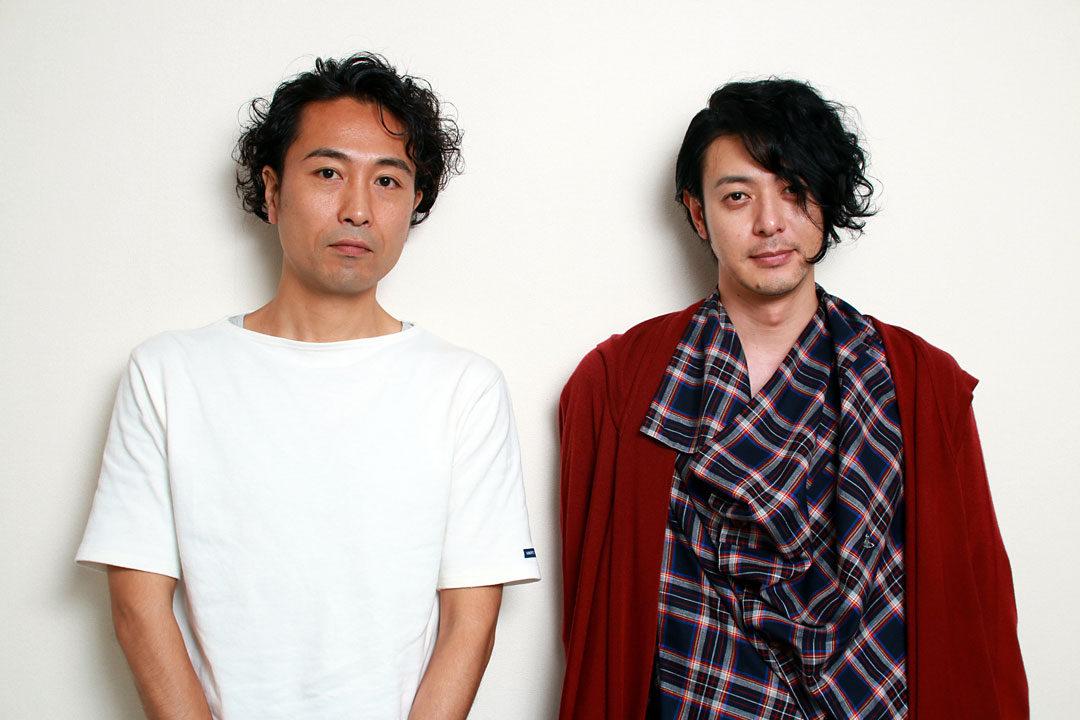 左から、片桐監督とオダギリジョーさん