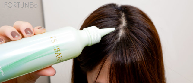 ふぉーちゅん・TSUBAKI お部屋でシャンプー