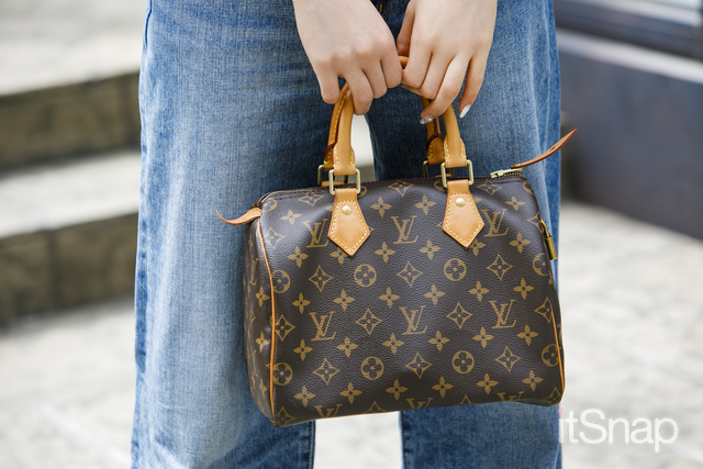 モノグラム柄ハンドバッグ(スピーディ25)／LOUIS VUITTON