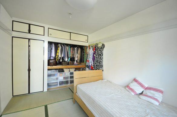 「鬼速片づけ」後の部屋