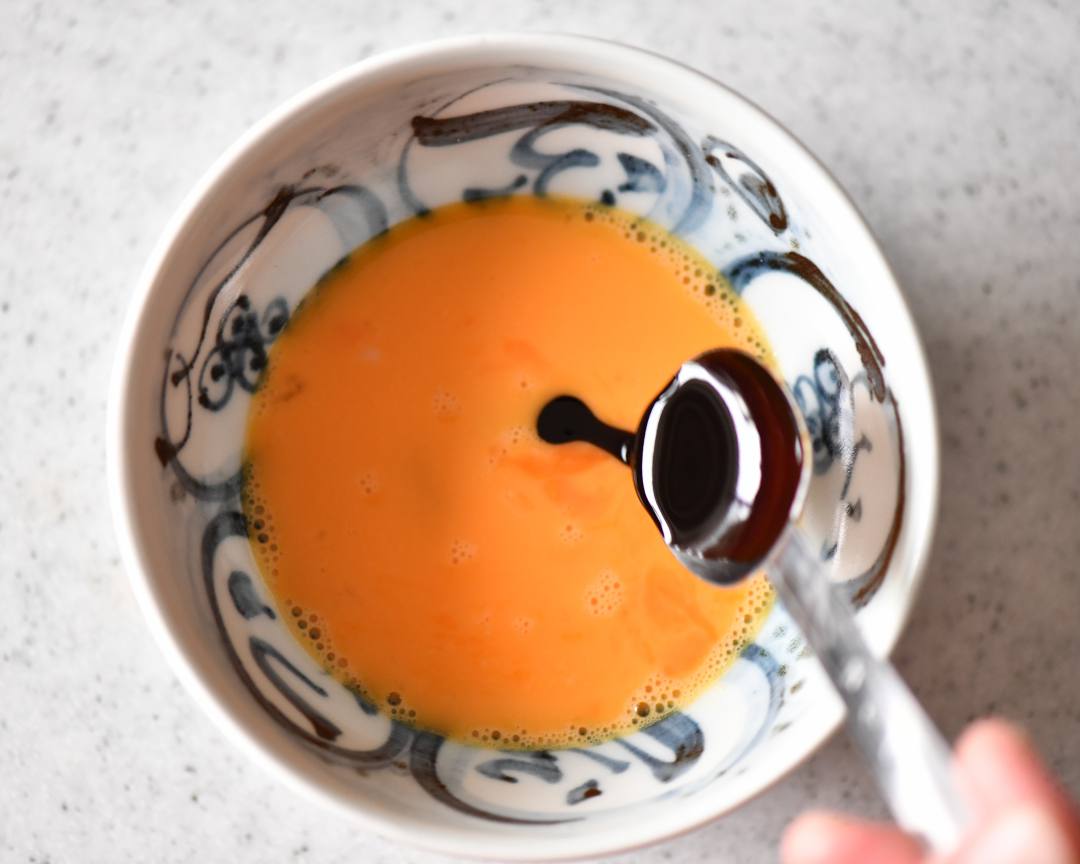 卵とオイスターソース